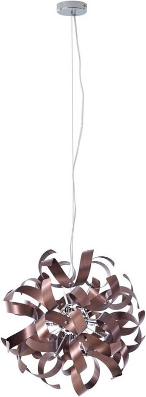 Lucande - Pendelleuchte 'Kaelor' aus Aluminium für Wohnzimmer & Esszimmer von