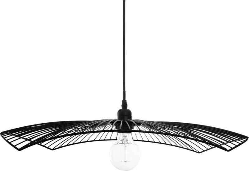 Atmosphera - Hängeleuchte, Metall, kabelgebunden, Ockerfarben, Durchmesser 58 cm