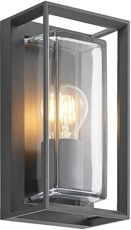 Arcchio - Wandleuchte außen 'Ismera' aus Aluminium mit Bewegungsmelder von