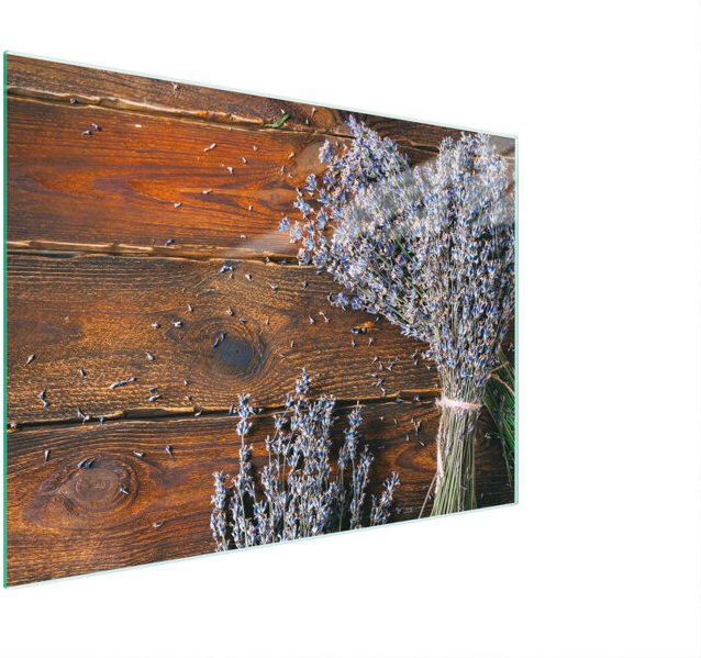Glasschneidebrett 30x22 Lavendel