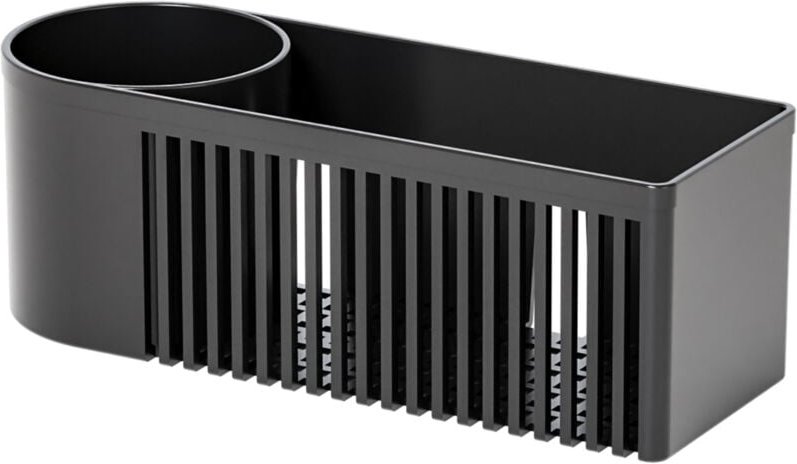 2-in-1 Küchenspülbecken-Schwamm und Spülschwammhalter mit Klebefläche, rostbeständiger Scheuerbürste, Scheuerschwamm, Sc...