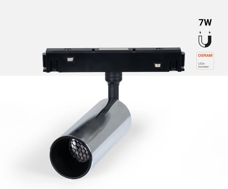 Thumbnail - LED-Spot für Magnetschiene 48V - 7W - osram Chip - 2700K -