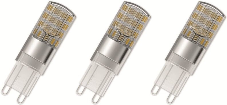 Osram - 4058075450073 led eek e (a - g) G9 Kolbenform 2.6 w = 30 w Warmweiß (ø x l) 14 mm x 43 mm 3 s