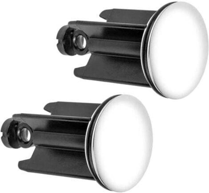 40mm 2 STÜCKE Premium Spülbeckenstöpsel Universal Spülbeckenstöpsel, Edelstahl und Antikalk, für Waschbecken Bidet, Bade...