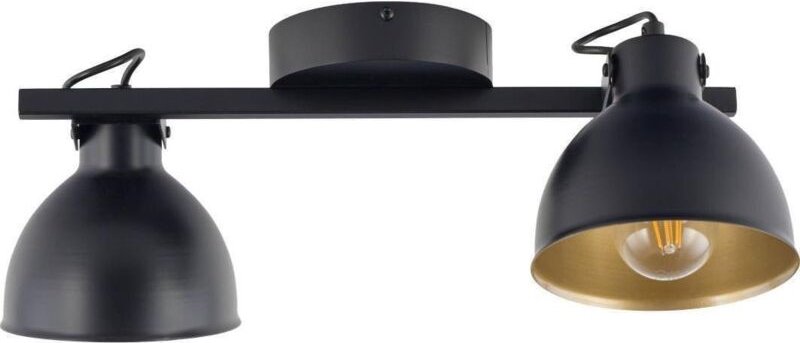 Sigma MARS Deckenlampe Schwarz und Gold 43 cm