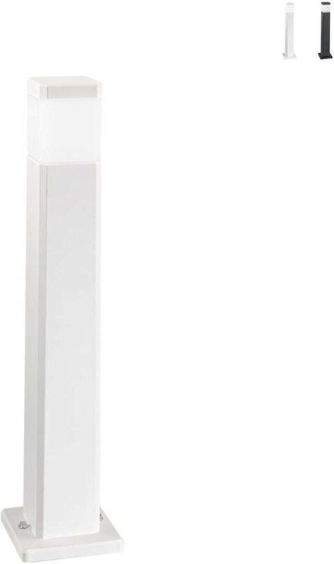 LED-Bodenleuchte aus Polycarbonat für den Außenbereich Garten IP65 Focus - Weiß