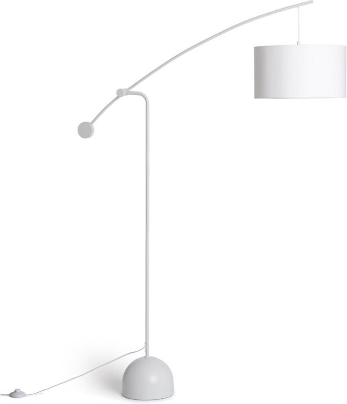 Efectoled - Stehlampe aus Metall Meetkunde Weiß