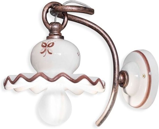 CLASSIC ROMA C400-33, Keramik Wandleuchte, Ferroluce