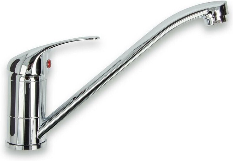 tecuro Küchenarmatur Spültischarmatur Einhebelmischer, verchromt