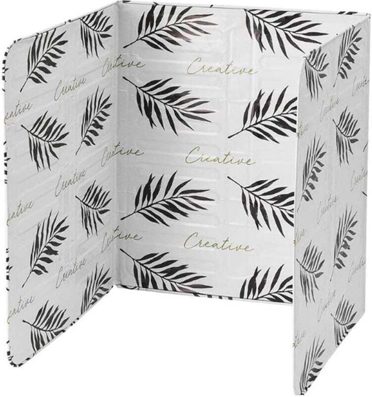 Kochspritzschutz, Spritzschutz für Herdplatte, Bratpfanne, Ölwanne, Aluminiumfolie, Schutzfolie 84,5 x 32,5 cm, Folie