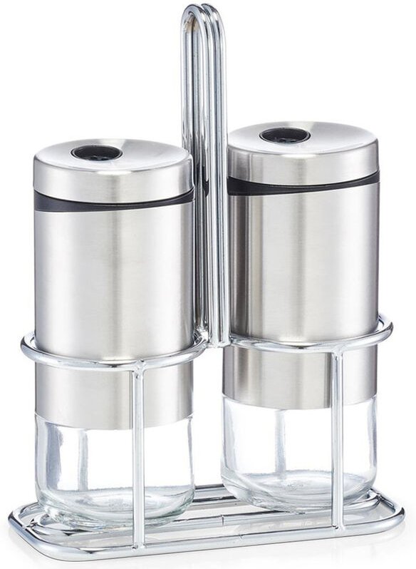 Gewürz aus Glas, Salz und Pfeffer Set, Gewürze.