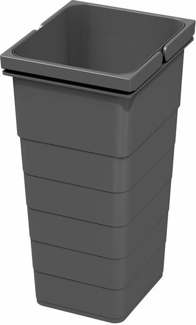 So-tech - Ninka eins2vier Abfallsammler 11,5 l 229 x 330 x 205 mm dunkelgrau 5072