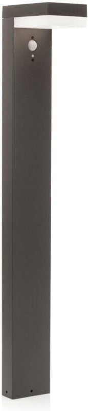 Lindby - Solarleuchten 'Chioma' aus Edelstahl mit Bewegungsmelder von