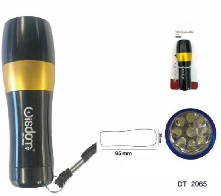 Trade Shop Traesio - Trade Shop - mini tragbare schwerlast-tasche cob led licht taschenlampe haken DT-2065 -