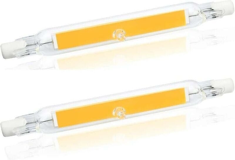 Lablanc - R7s 78 mm led 5 w warmweiß 3000 k, R7s Cob led linear ersetzt Stifthalogen 40 w 50 w, R7s led 78 mm schlanke G...