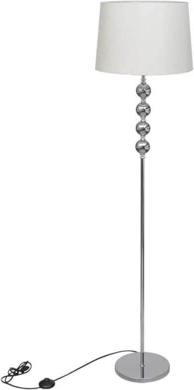 Stehlampe Stehleuchte Lampe Leuchte Standleuchte weiß Vidaxl