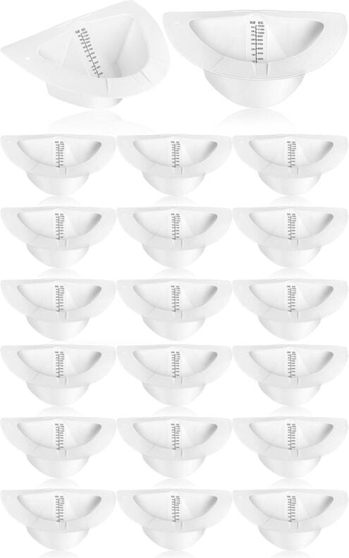 20 Stück Urinhüte für Toiletten, Urinsammelhüte, , Pinkelbecher, Urinprobenbecherbehälter für Frauen, 40 Oz/1200 Cc