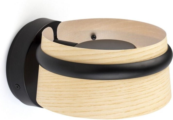 Loop led Wandleuchte innen Esche 29395