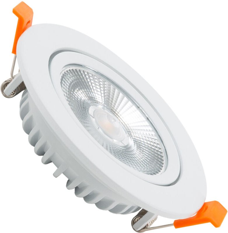 Ledkia - led Downlight Einbaustrahler 10W Rund cob CRI90 Slim Ausschnitt ø 90 mm No Flicker 4000K Neutralweiß