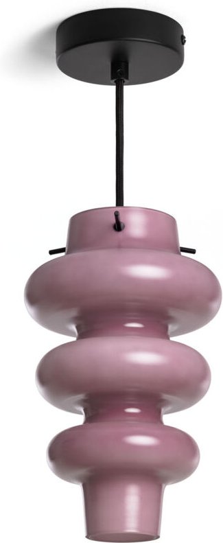 Ledkia - Pendelleuchte Glas Telder Lila