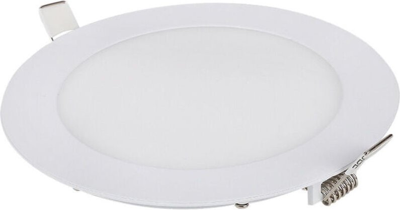 LED Einbaustrahler, Deckeneinbauleuchte Flach Rund, 145mm, 9W, 6500K, Kaltweiß, für Bad, Wohnzimmer