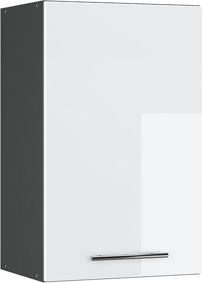 Vicco - Küchenschränke Fame-Line, Weiß Hochglanz, 45 cm