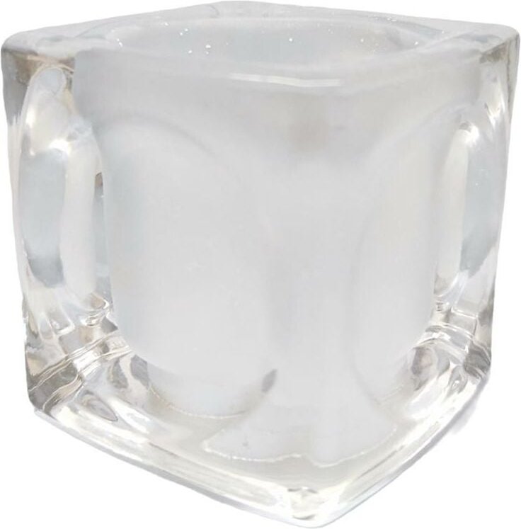 CUBO Glasschirm 7x7cm Öffnung 3cm matt