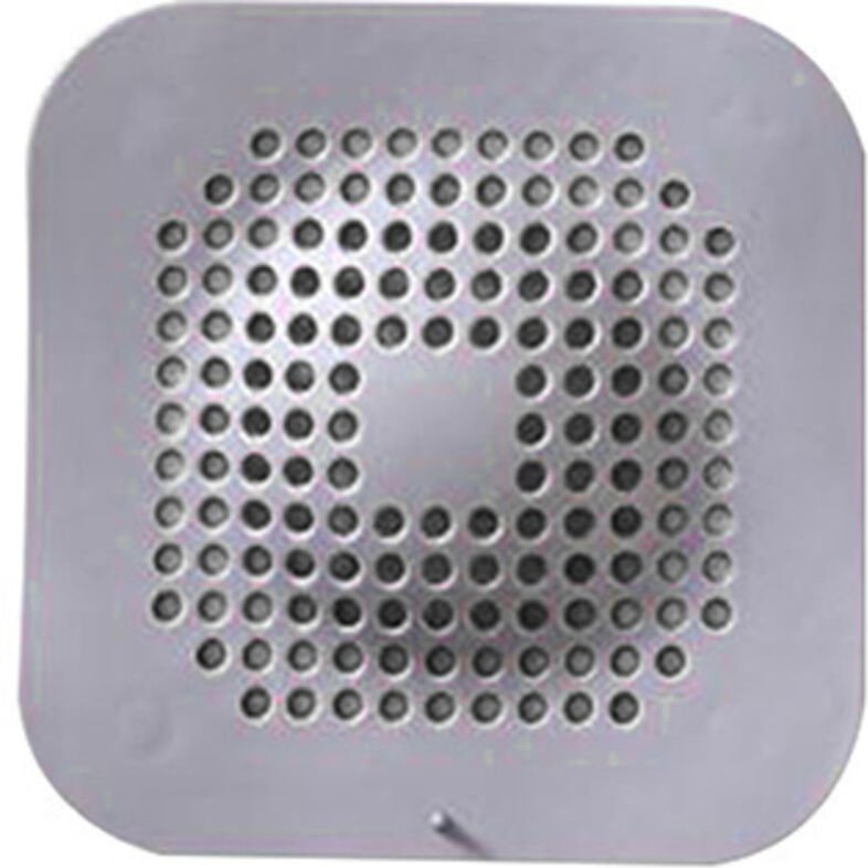 Qiyao - Attrape Cheveux Douche Gris Filtre evier Baignoir Douche en Silicone-Bouchon Caoutchouc Salle de Bain (Gris)