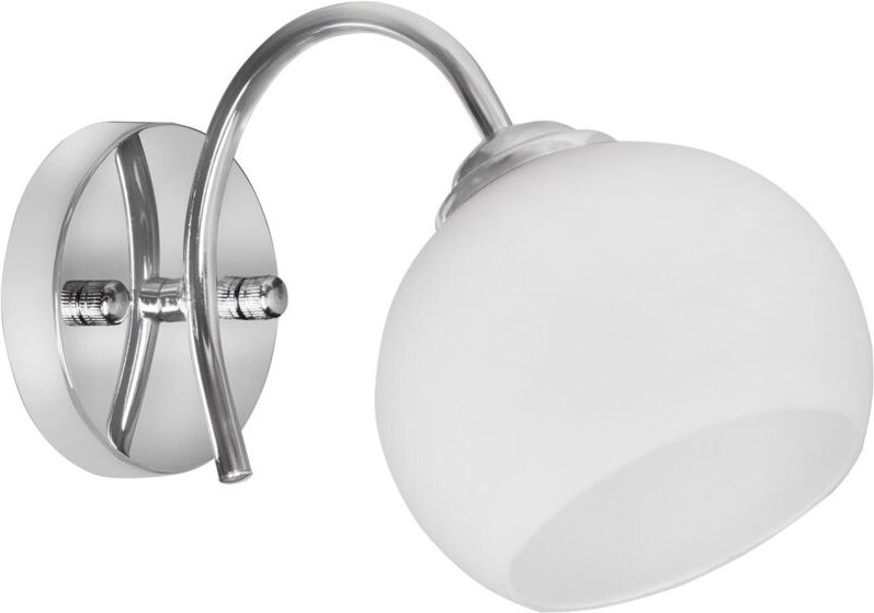 Activejet - AJE-Irma 1p Wandleuchte Geeignet für den Innenbereich Silber, White e27