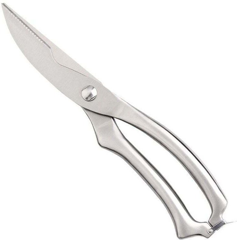 Geflügelschere – Küchenschere aus Edelstahl – Schere mit rutschfestem Griff – Schere mit Sicherheitsverriegelung – Hühne...