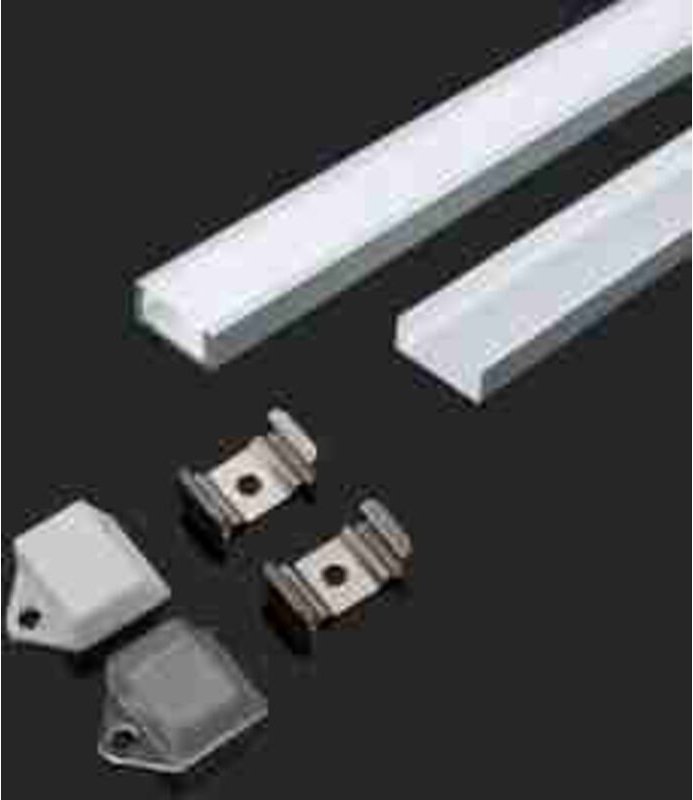 LED3370 VT-9117 1,5W LED Tischleuchte 3000K IP54 Sandweißer Korpus