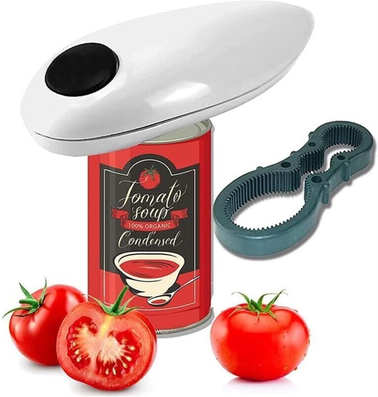 Gabrielle - Tragbarer Elektrischer Dosenöffner, Elektrischer Dosenöffner, Automatischer Dosenöffner, Für Schwache Hände,...