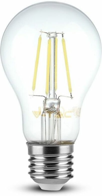 LED-Lampe E27 4W 100LM/W A60 Glühfaden 6400K - V-tac