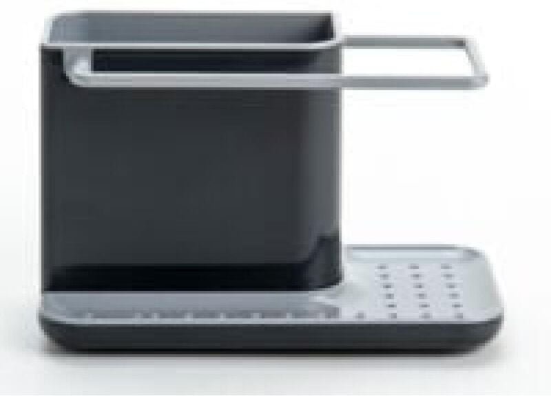 Spülbecken-Caddy/Organizer mit integriertem Abtropfgestell, Schwamm-, Bürsten-, Spülmittel- und Spültuchhalter, abnehmba...