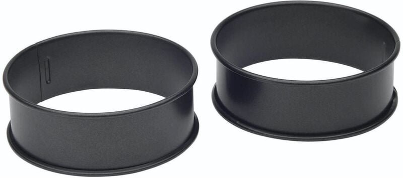 Eierringe KitchenCraft KitchenCraft für Spiegeleier oder verlorene Eier, Omeletts und kleine Pfannkuchen, Antihaftmateri...