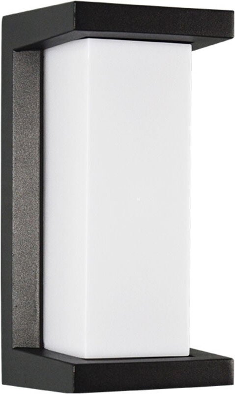 6000K Außenwandleuchte, Combuh 12W Aluminium Außenwandlampe LED Außenlampe Wandleuchten Wasserdicht IP65 Anthrazit Beleu...