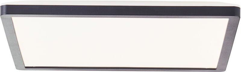 BRE-Light Sorell led Deckenaufbau-Paneel 29x29cm schwarz/weiß Kunststoff Fernbedienung Intern dimmbar über Fernbedienung...