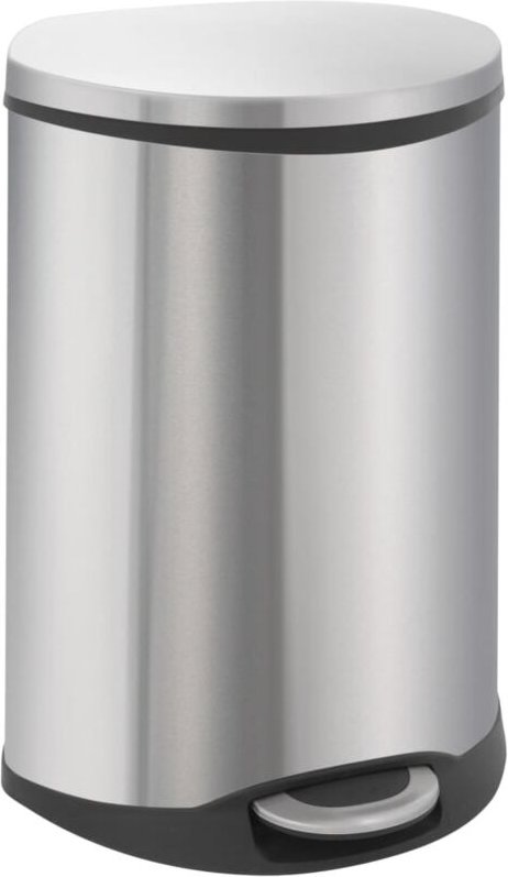 EKO - Tretmülleimer Shell 2x22 l Matt Silbern