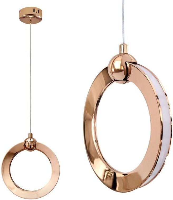 Led hängeleuchte Toolight LHJ101-1CP 130 gold, rose gold