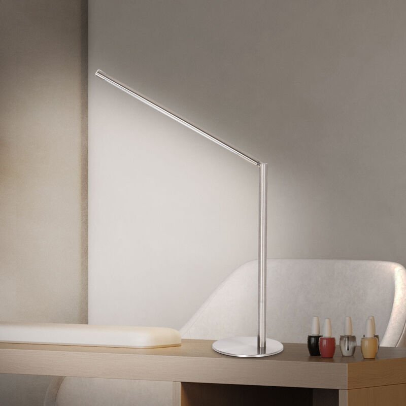 Tischlampe Tischleuchte Schreibtischleuchte led Touchdimmer schwarz h 40 cm