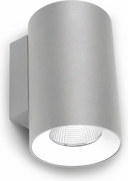 LedsC4 Cosmos Aplique Exterior led para Terraza y Jardín. Lámpara de Pared 11cm de Diámetro. led 26.1W Blanco Cálido Col...