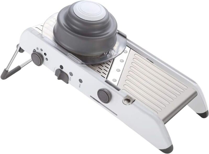 Einstellbarer Gemüseschneider 18 Arten Professioneller Gemüseschneider Edelstahl Gemüseschneider Multifunktions-Gemüsesc...