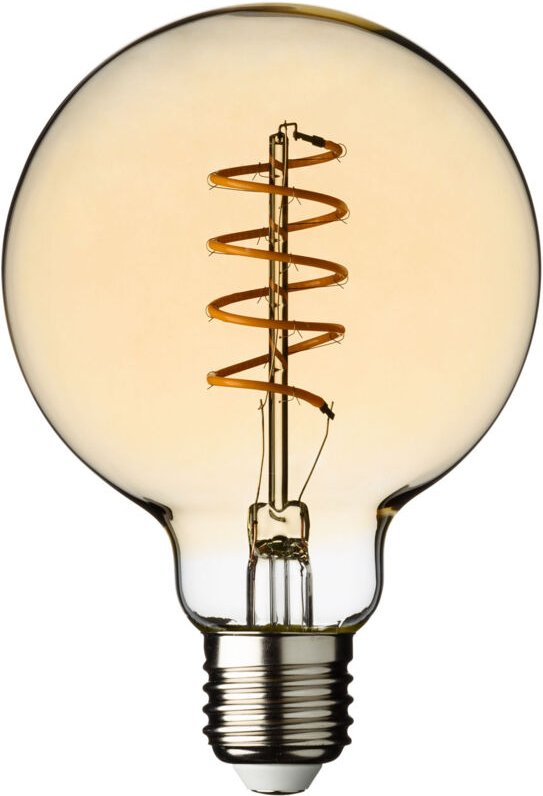 E27 Lampe G95 4W 230V 2200°K Gold