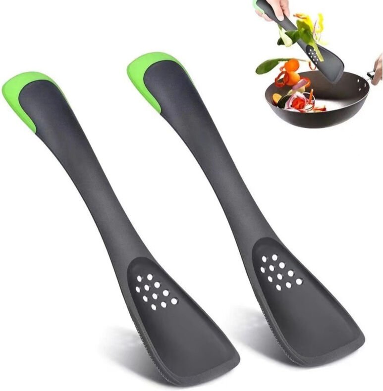 5-in-1 Küchenutensilien Pfannenwender Pfannenwender Spatel + Löffel + Cutter