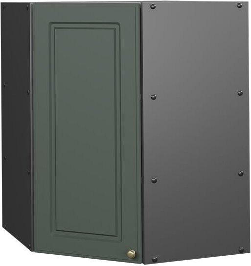 Thumbnail - Vicco - Eckhängeschrank Fame-Line, Grün-Gold Landhaus, 57 cm