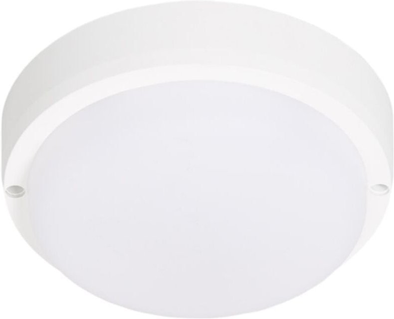 Efectoled - LED-Deckenleuchte 15W Rund für Aussen Ø140 mm IP65 Hublot Weiss 6500K Kaltweiß