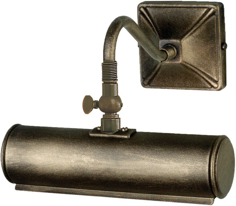 Picture Light - 1 Light Small Picture Wandleuchte Schwarz, Gold, E14 - Elstead