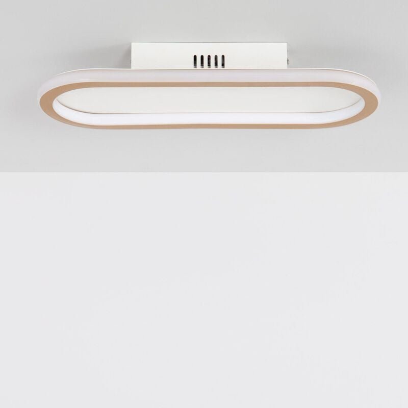 LED-Deckenleuchte aus Aluminium 20W Gold Renoir Gold