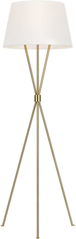 Penny 1 Leuchte Stehlampe, brüniertes Messing, E27 - Elstead