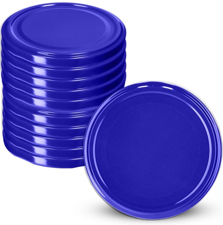 Deckel fi66 10er-Pack marineblau - Kadax